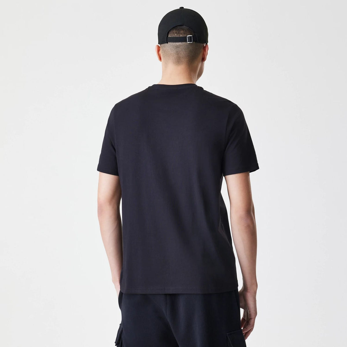 New York Yankees MLB Logo Black T-Shirt-clouthin