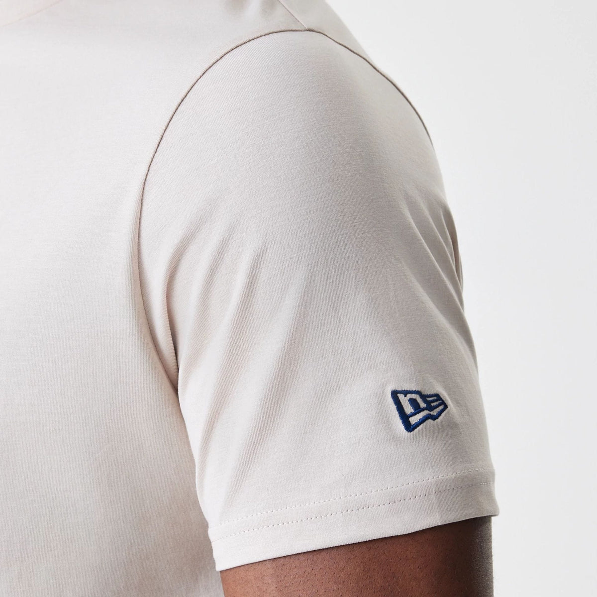 New York Yankees MLB Logo Cream T-Shirt-clouthin