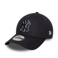 New York Yankees MLB Outline Navy 9FORTY Adjustable Cap-clouthin
