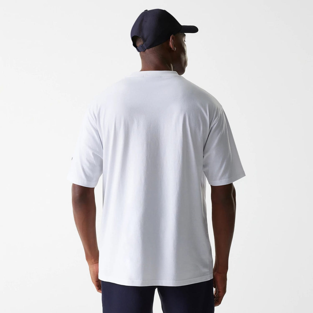 New York Yankees MLB League Essential White Oversized T-Shirt-clouthin