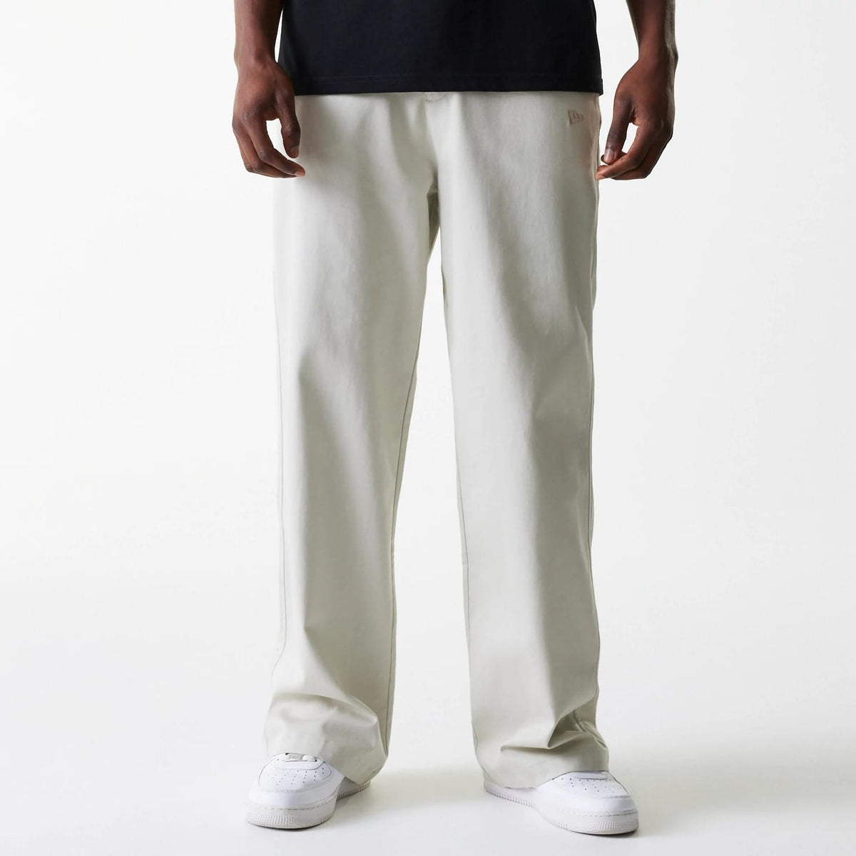 New York Yankees MLB Light Beige Chino Trousers-clouthin