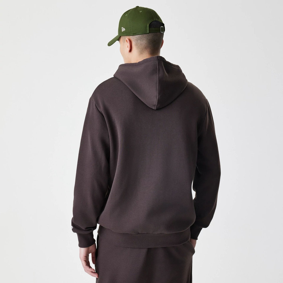 New York Yankees MLB Midi League Essential Dark Brown Full Zip Hoodie-clouthin