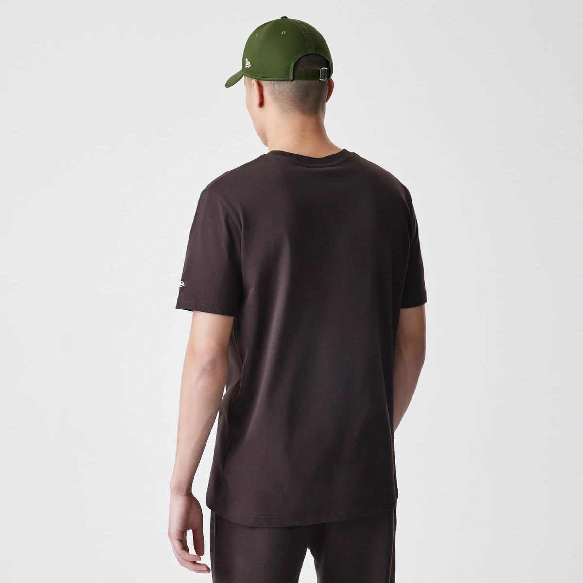 New York Yankees MLB Midi League Essential Dark Brown Oversized T-Shirt-clouthin