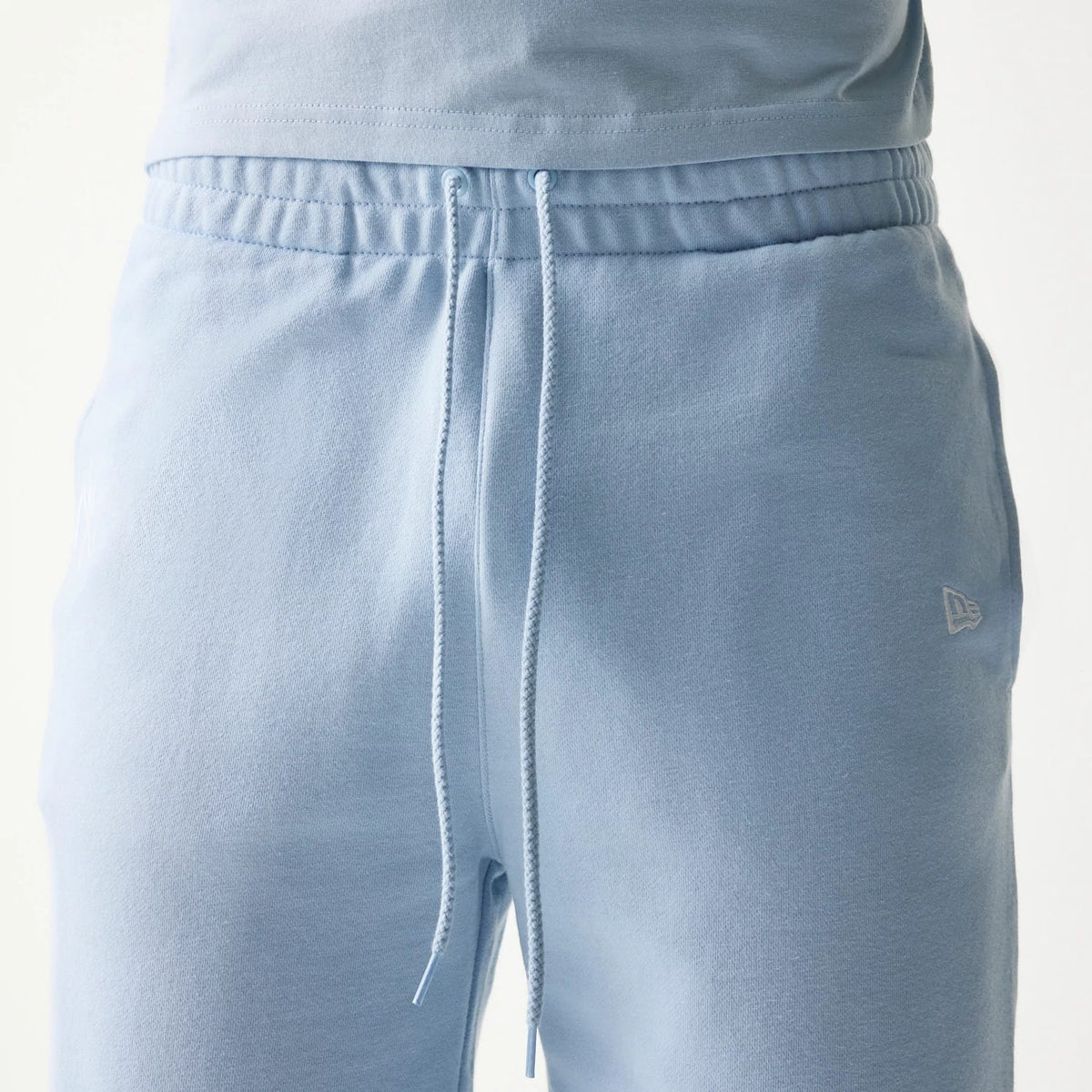 New York Yankees MLB League Essential Midi Pastel Blue Shorts-clouthin