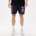 New York Yankees MLB Match Navy Oversized Shorts-clouthin