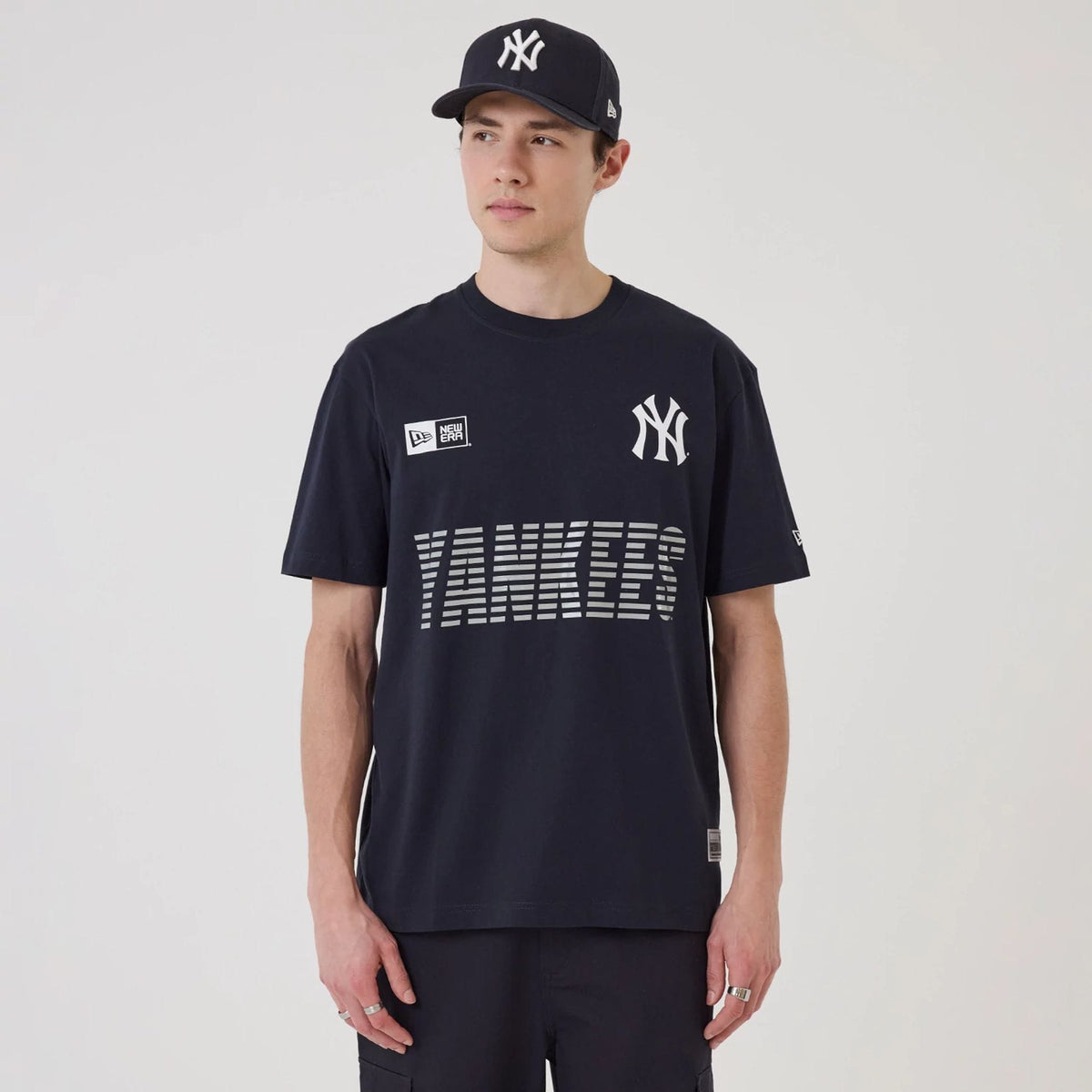 New York Yankees MLB Match Navy T-Shirt-clouthin