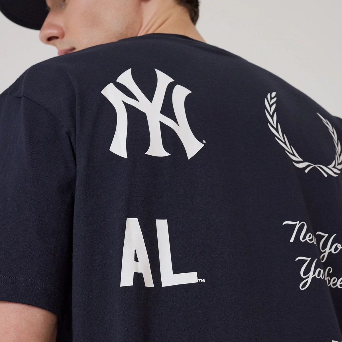 New York Yankees MLB Match Navy T-Shirt-clouthin