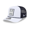 New York Yankees MLB Lines White 9FIFTY A-Frame Snapback Adjustable Cap-clouthin