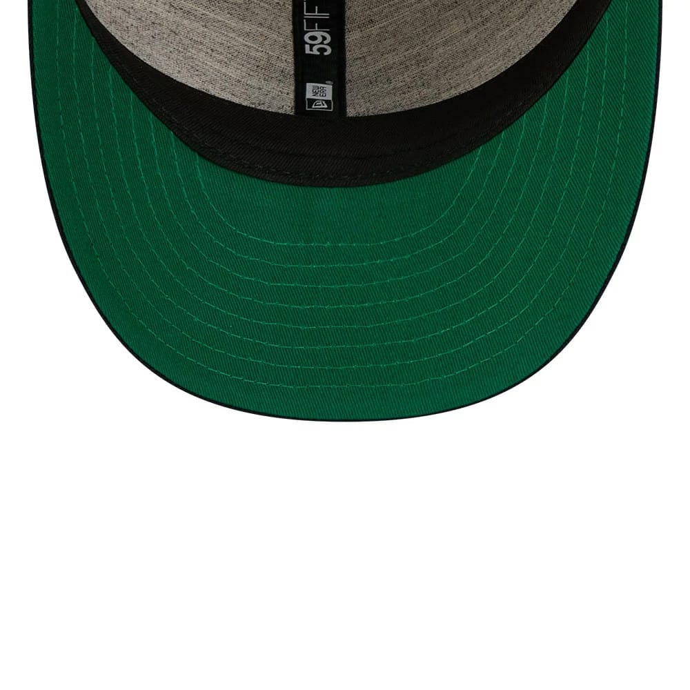 New York Yankees MLB Linen Cream Retro Crown 59FIFTY Fitted Cap-clouthin