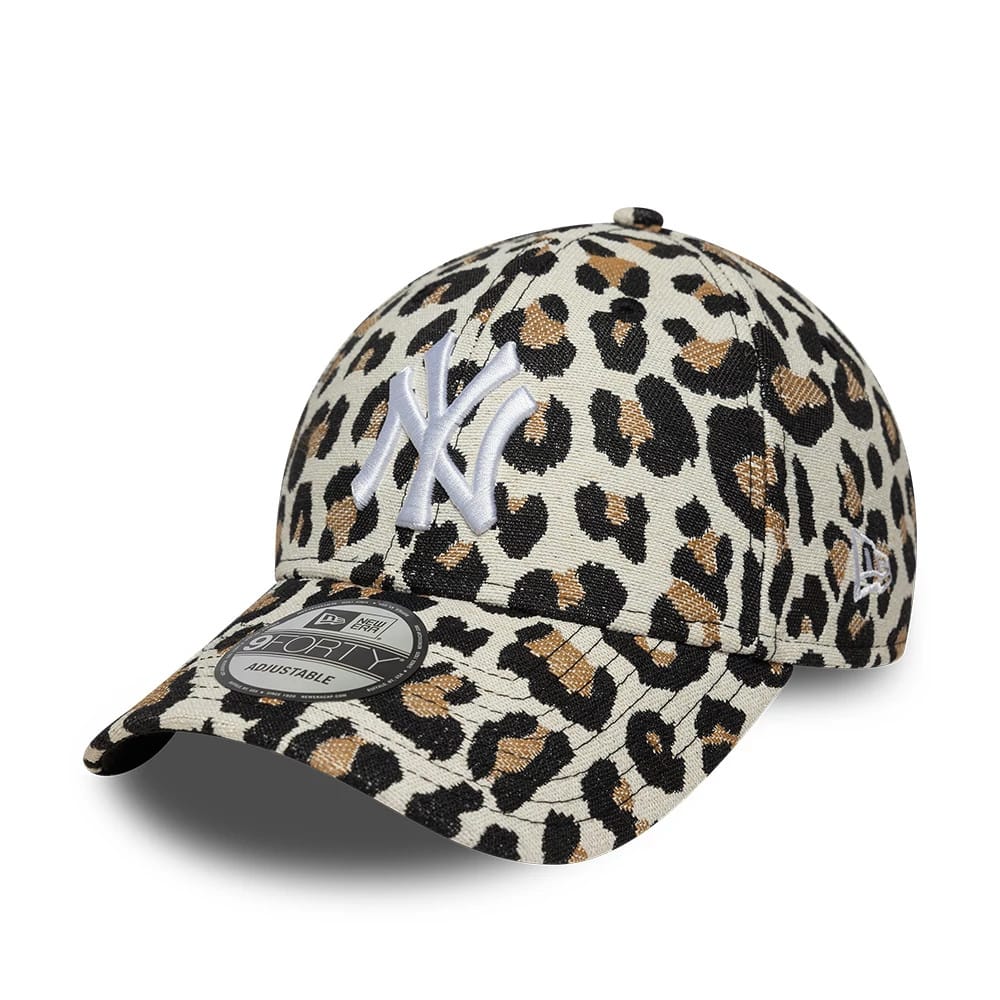New York Yankees MLB Leopard Black 9FORTY Adjustable Cap-clouthin