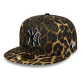 New York Yankees MLB Leopard Black 59FIFTY Fitted Cap-clouthin
