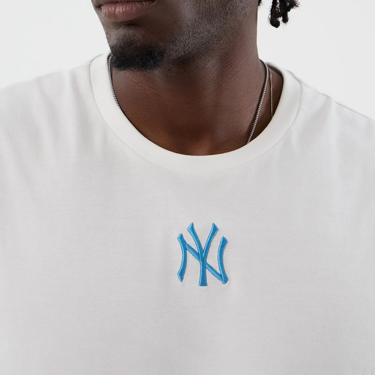 New York Yankees MLB League Essential White Vest-clouthin