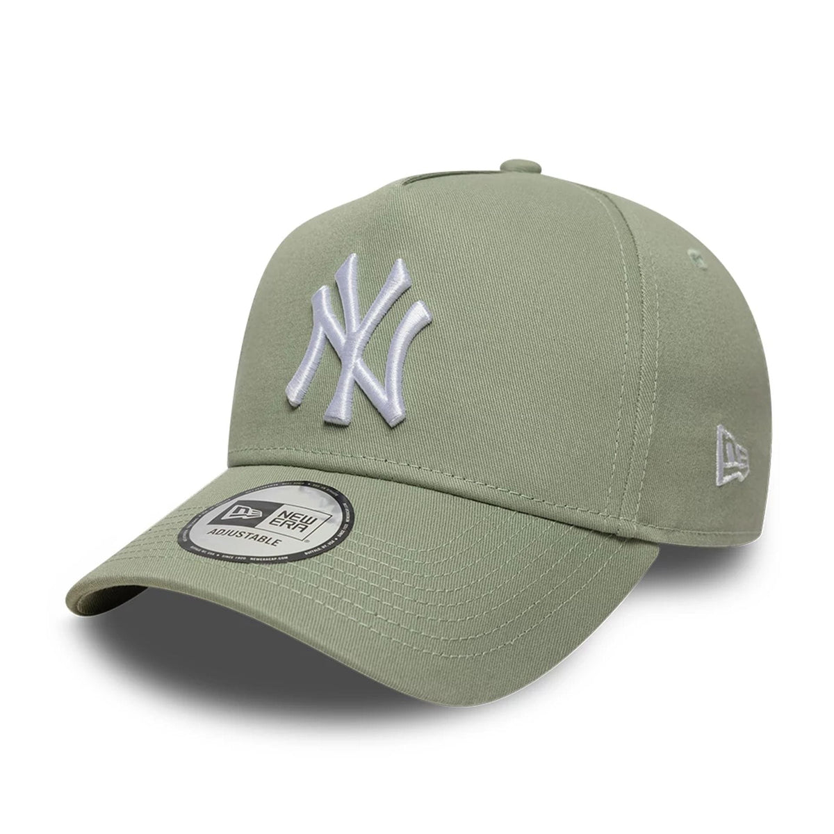 New York Yankees MLB League Essential Pastel Green 9FORTY E-Frame Adjustable Cap-clouthin