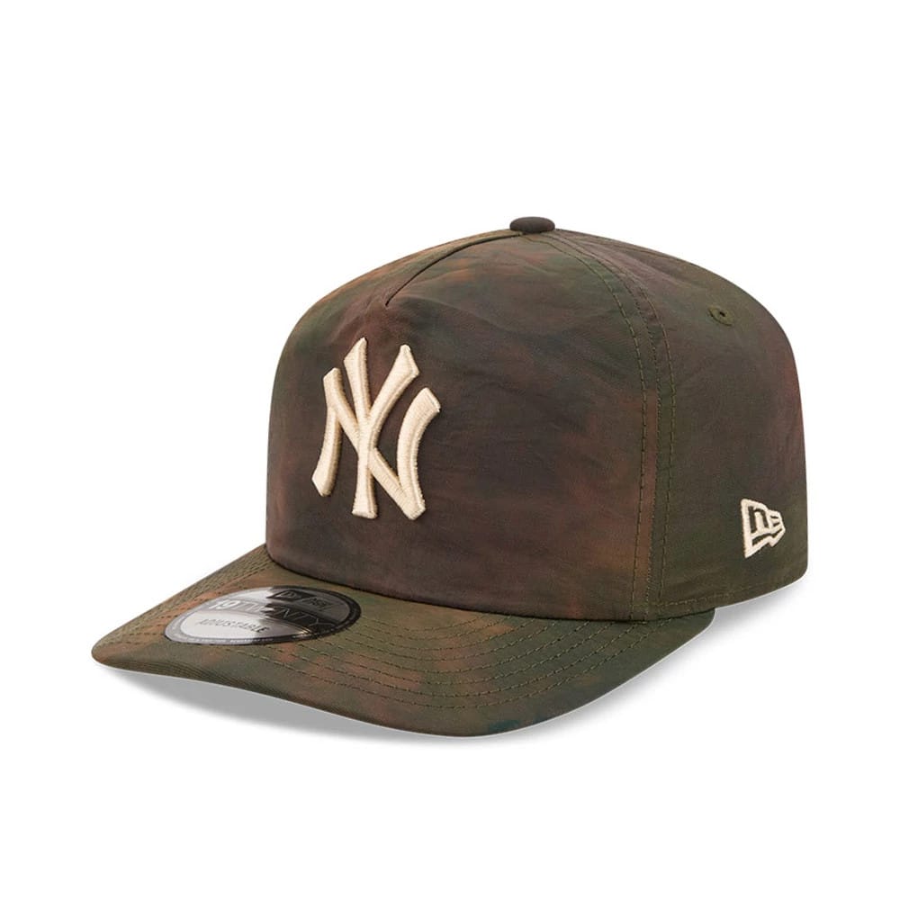 New York Yankees MLB Nylon Wash Dye Open Green 19TWENTY Adjustable Cap-clouthin