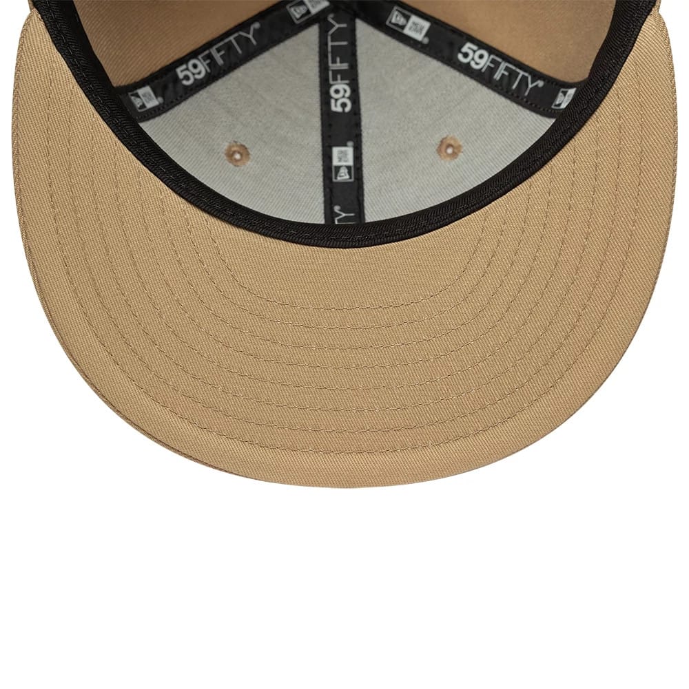 New York Yankees MLB League Essential Light Beige 59FIFTY Fitted Cap-clouthin