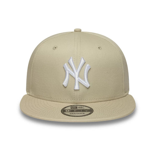 New York Yankees MLB League Essential Light Beige 9FIFTY Snapback Adjustable Cap-clouthin