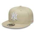 New York Yankees MLB League Essential Light Beige 9FIFTY Snapback Adjustable Cap-clouthin