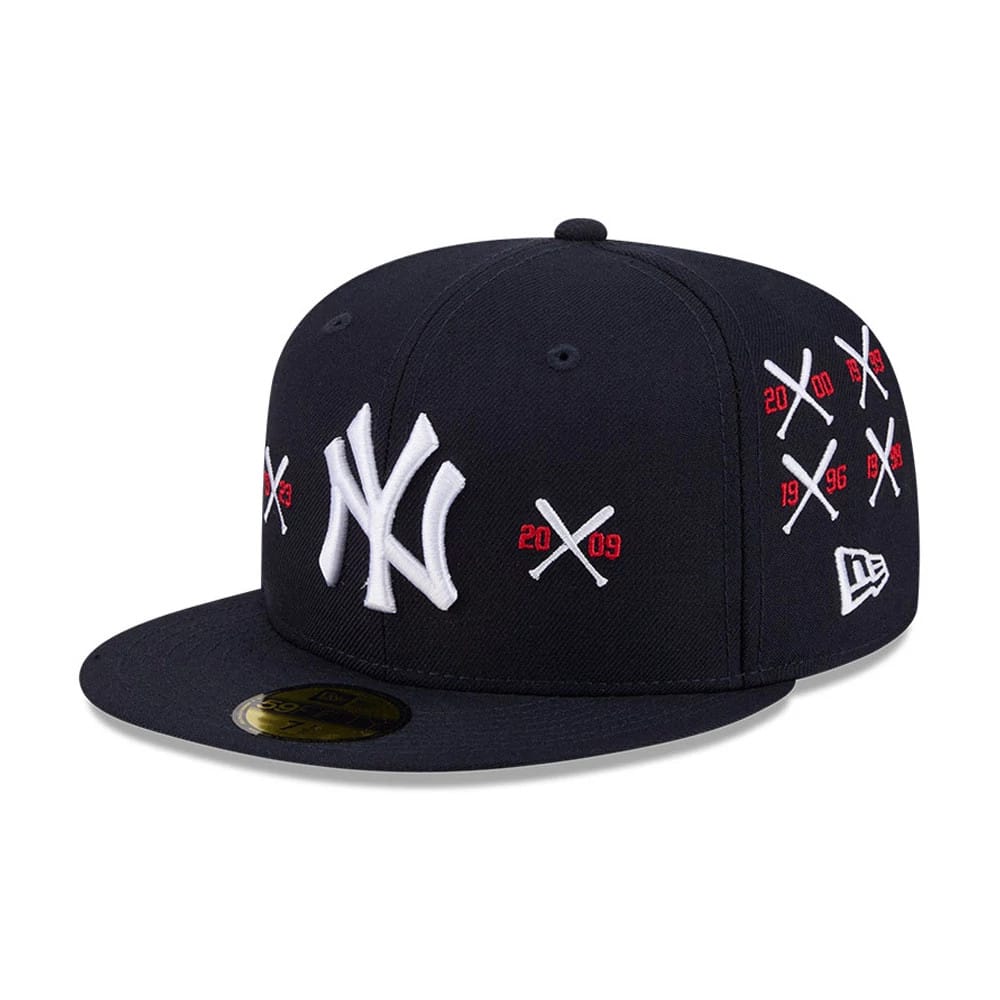 Yankees MLB X Spike Lee Crossed Bats Navy 59FIFTY Fitted Cap-clouthin