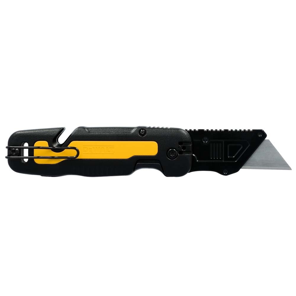 DeWalt DWHT10992 Push and Flip Folding Utility Knife with Storage