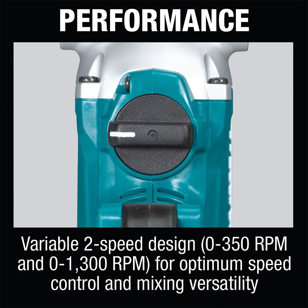 Makita XTU02T 18V LXT 1/2" Mixer Kit, bag (5.0Ah)