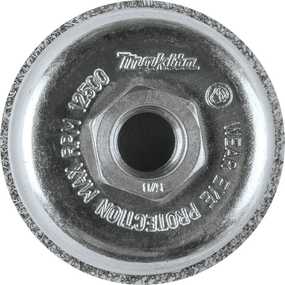 Makita A-98398 3" Crimped Wire Cup Brush, 5/8"-11