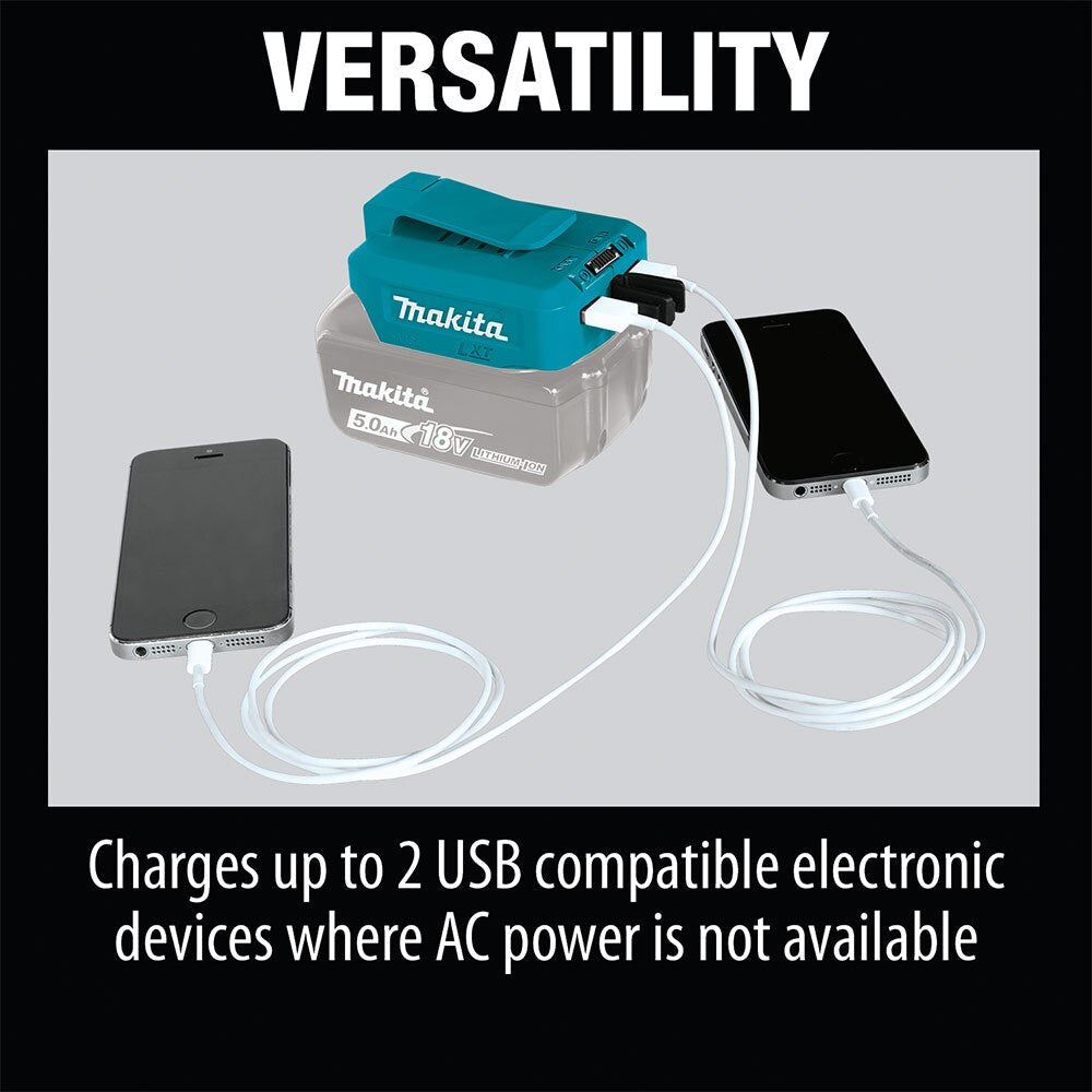 Makita ADP05 18V LXT USB Charging Adapter