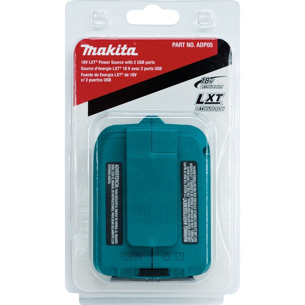 Makita ADP05 18V LXT USB Charging Adapter