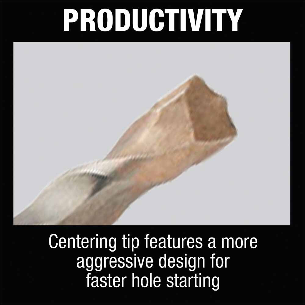 Makita B-69113 5/32" x 7" SDS-PLUS Hex Bit, 2-Cutter