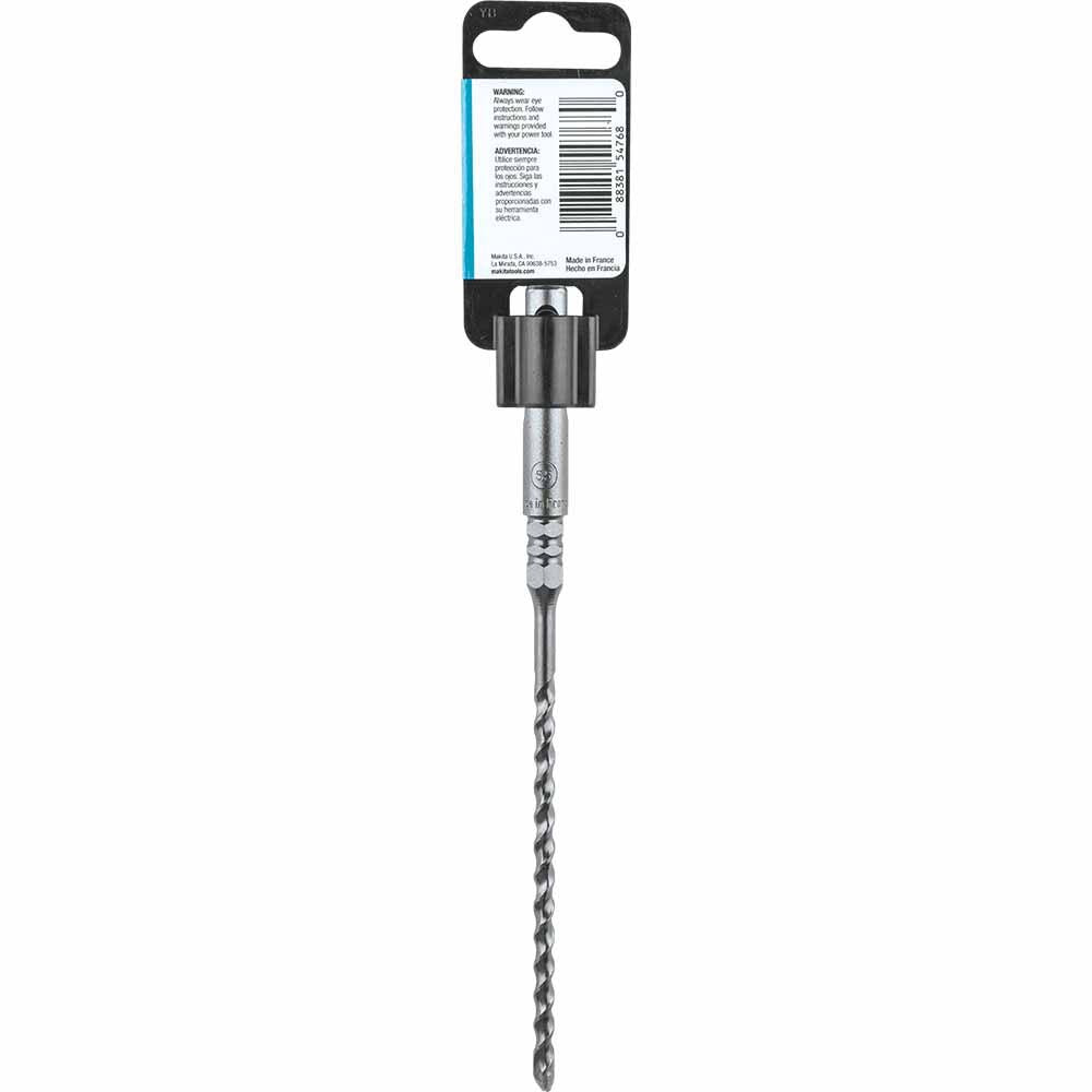 Makita B-69129 3/16" x 7" SDS-PLUS Hex Bit, 2-Cutter