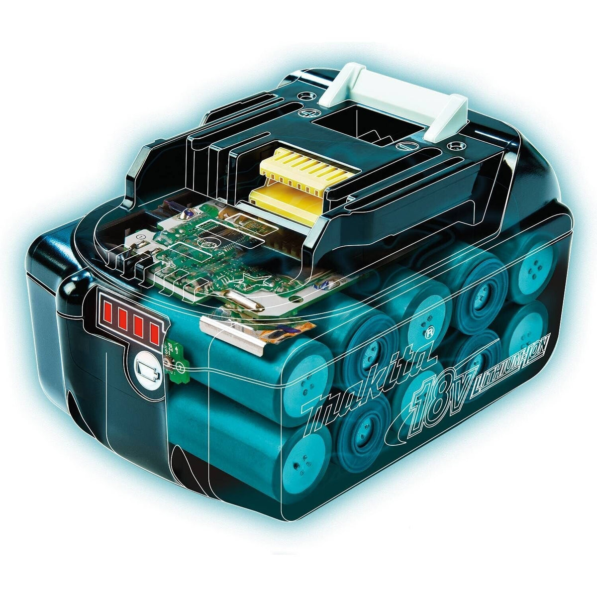 Makita BL1860B 18V 6.0 Ah LXT Lithium-Ion Battery
