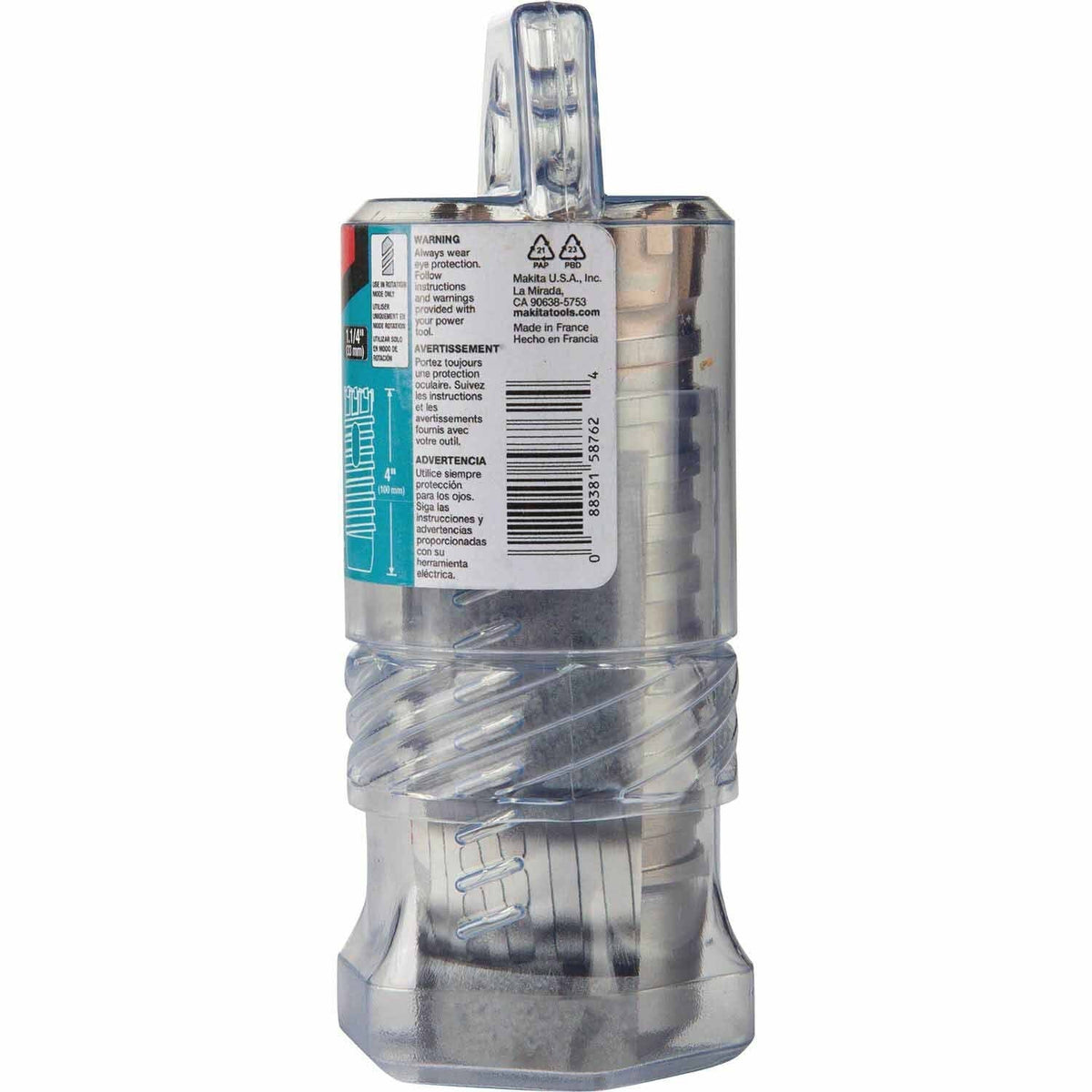 Makita E-12566 1-1/4" x 4" Rebar Cutter Drill Bit (Head Only)