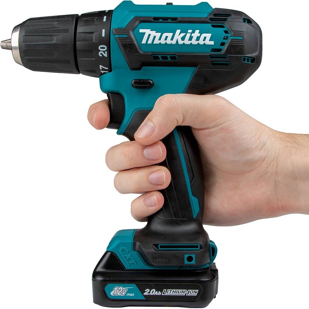 Makita FD09R1 12V Max CXT Lithium-Ion Cordless 3/8 In. Driver-Drill Kit