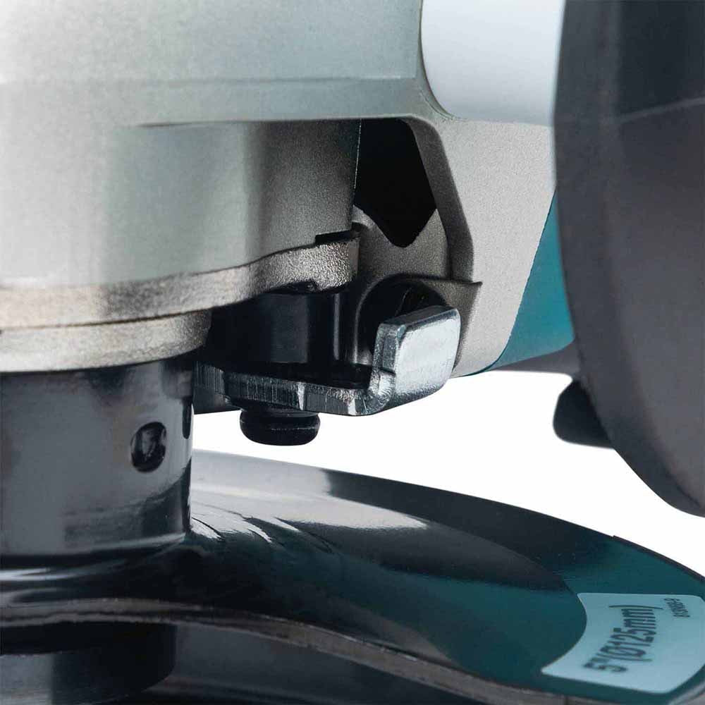 Makita GA5052 4‑1/2" / 5" Paddle Switch Angle Grinder, with AC/DC Switch