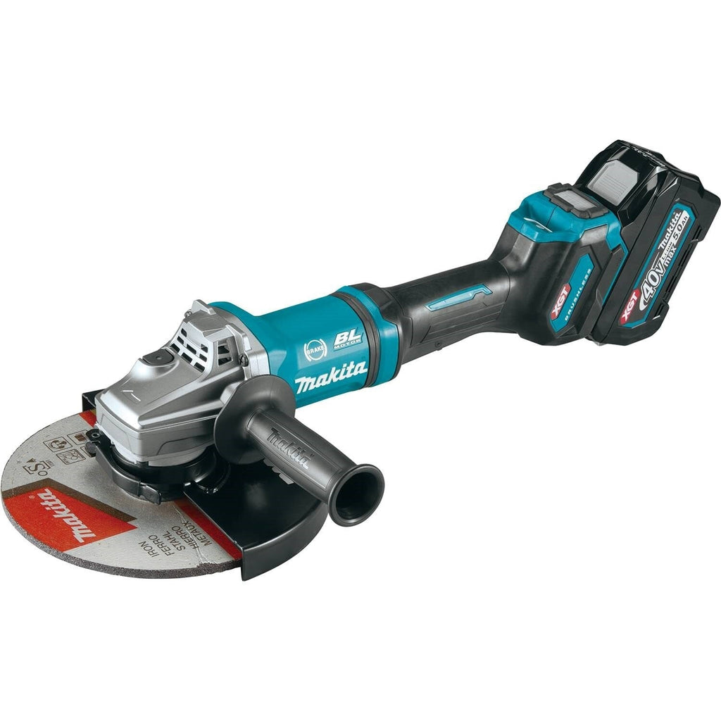 Makita GAG10M1 40V max XGT® 7" / 9" Paddle Switch Angle Grinder Kit