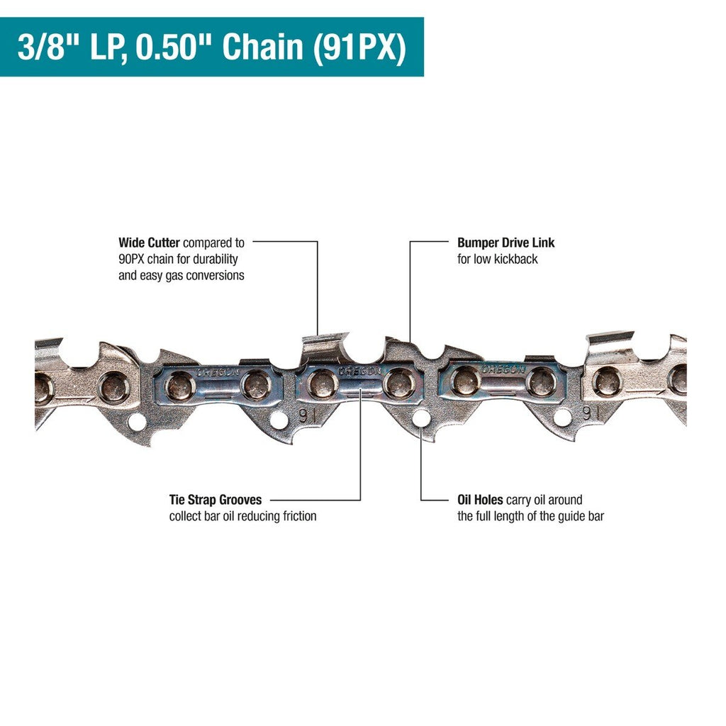 Makita GCU04T 40V Max XGT Brushless Cordless 18 in Chain Saw Kit (2 5.0Ah Batteries and Charger)