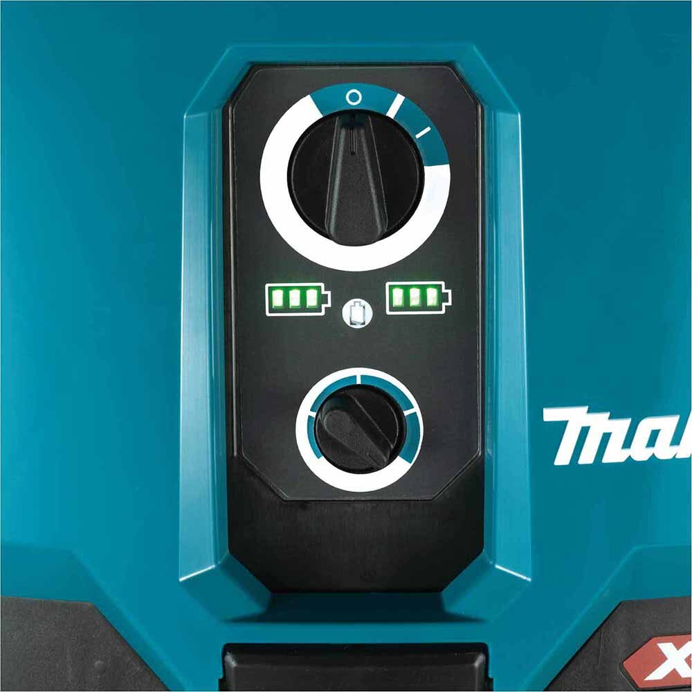 Makita GCV01Z 40V max XGT Brushless Cordless 2.1 Gallon Wet/Dry Dust Extractor/Vacuum, Tool Only