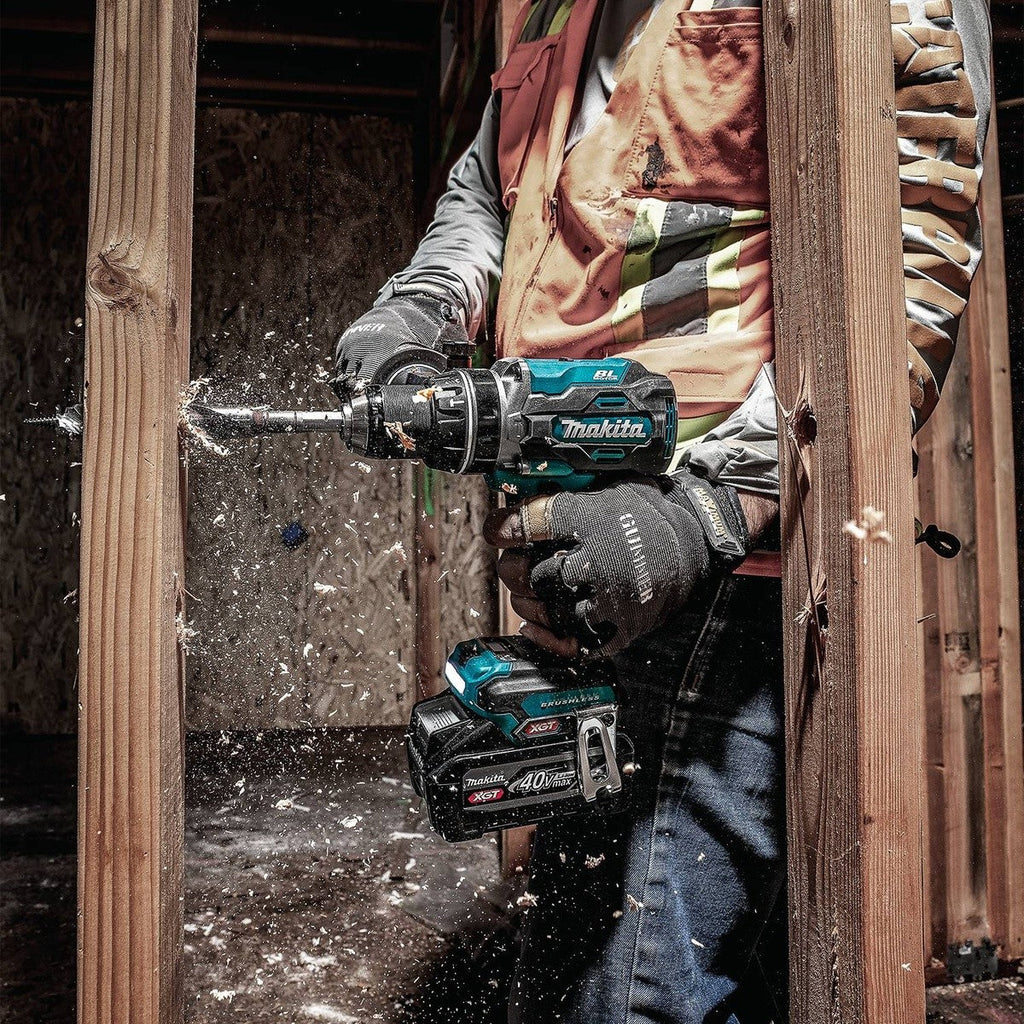 Makita GPH03SU1 40V max XGT Brushless Cordless 3-Speed 1/2" Hammer Driver-Drill Kit (4.0Ah Battery)