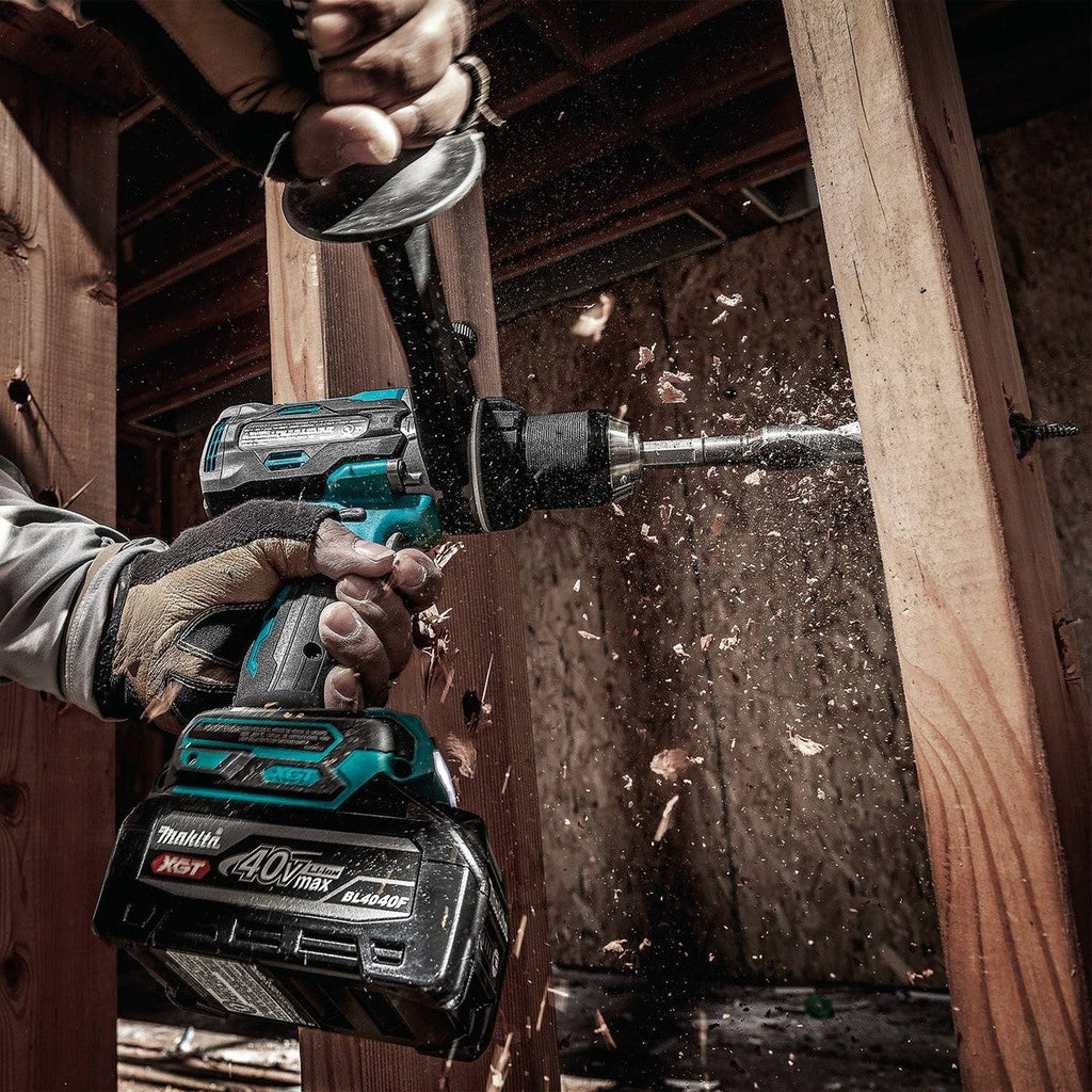 Makita GPH03SU1 40V max XGT Brushless Cordless 3-Speed 1/2" Hammer Driver-Drill Kit (4.0Ah Battery)