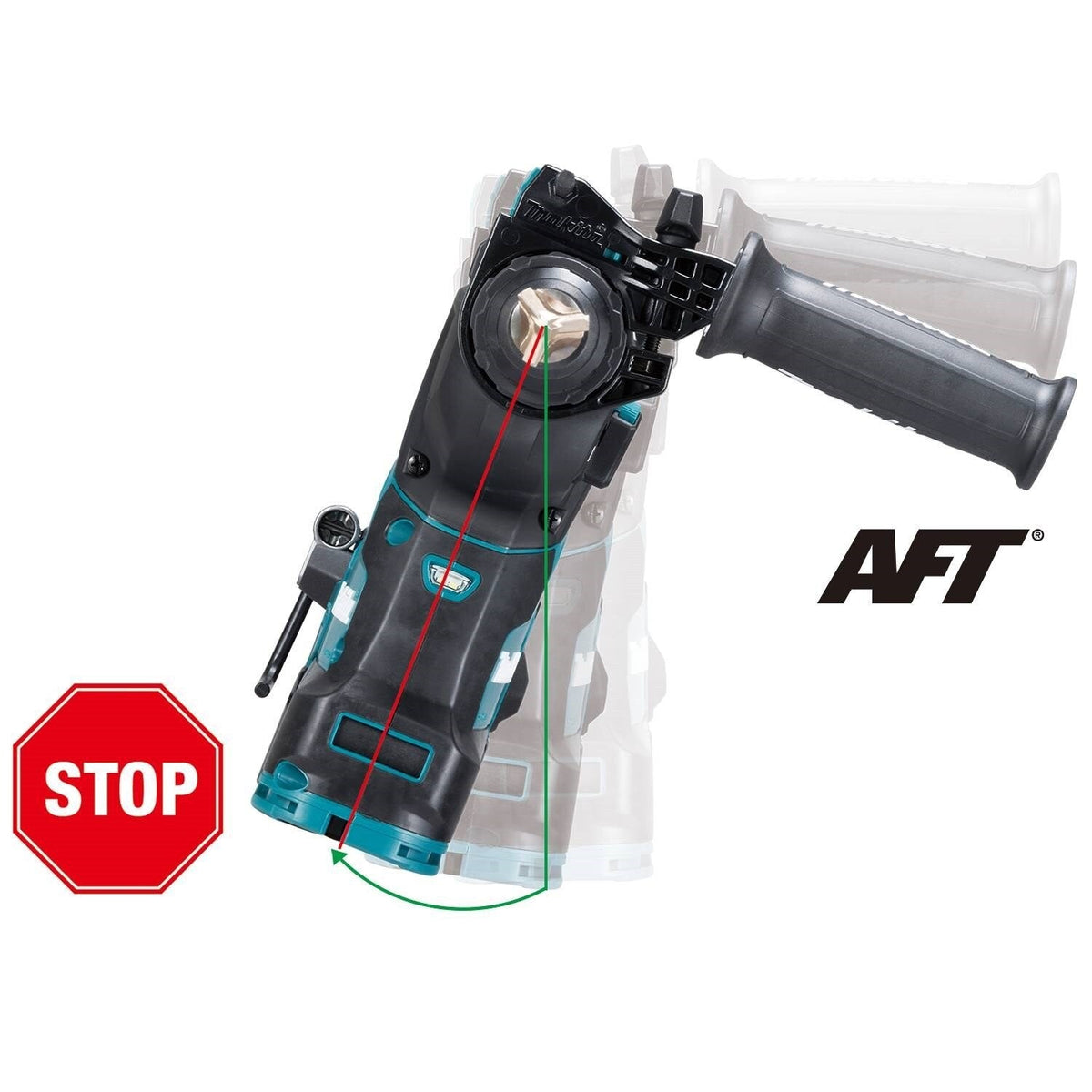 Makita GRH02M1 40V max XGT® 1-1/8" AVT® Rotary Hammer Kit