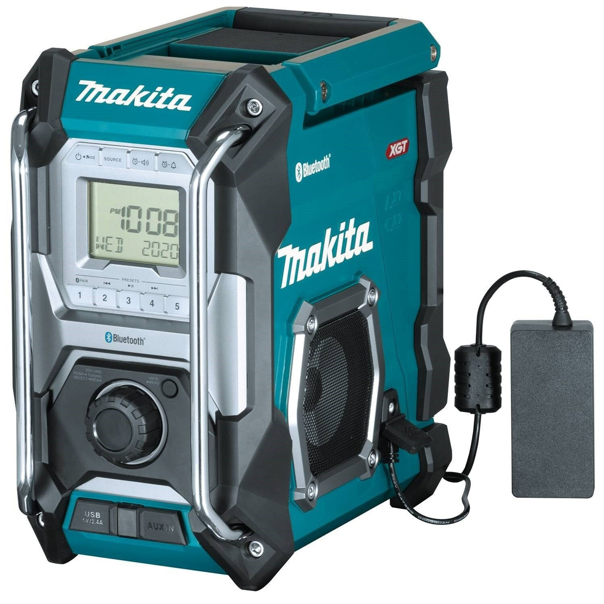Makita GRM02 40V max XGT® Bluetooth® Job Site Radio, Tool Only