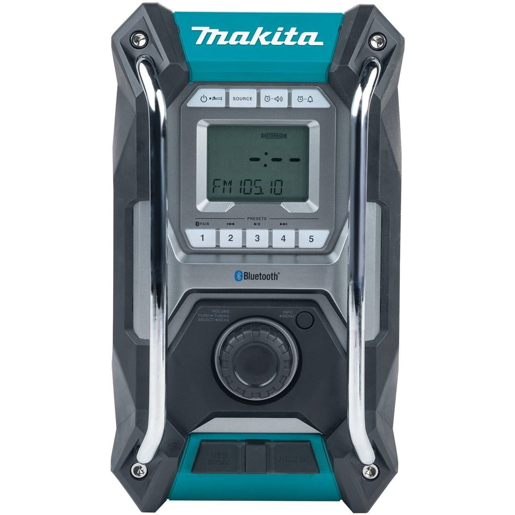 Makita GRM02 40V max XGT® Bluetooth® Job Site Radio, Tool Only
