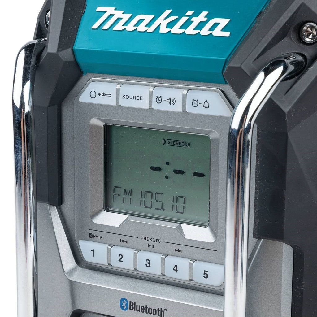 Makita GRM02 40V max XGT® Bluetooth® Job Site Radio, Tool Only