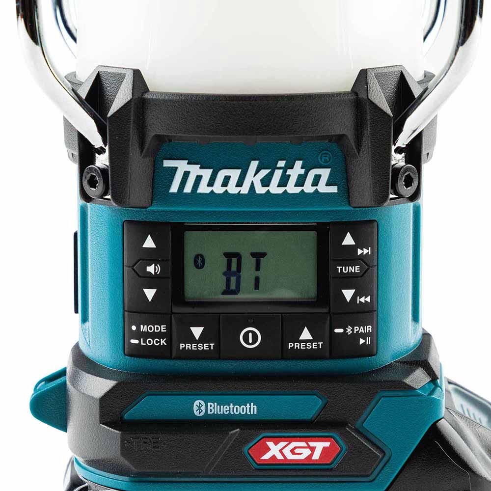 Makita GRM04 40V max XGT Cordless Lantern with Radio, Tool Only