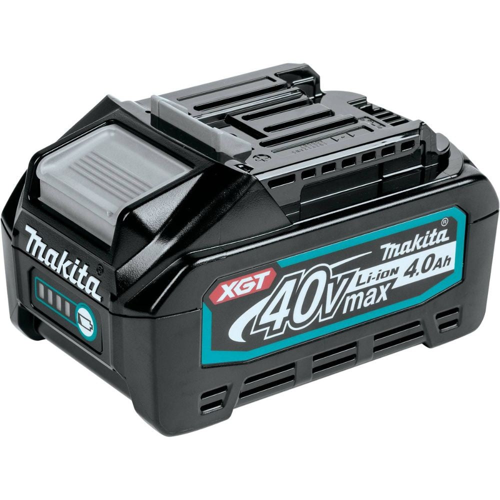 Makita GSL02M1 40V max XGT Brushless Cordless 8-1/2" Dual-Bevel Sliding Compound Miter Saw Kit, AWS Capable, with one battery (4.0Ah)