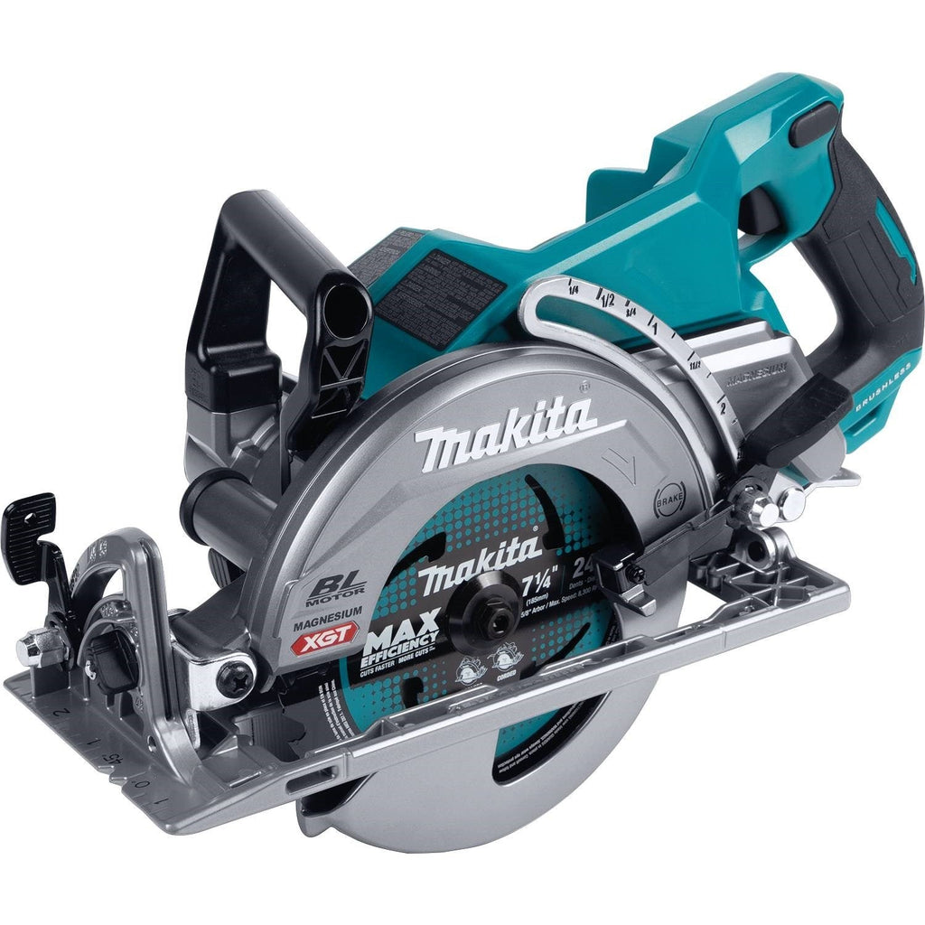 Makita GSR01M1 40V max XGT® Rear Handle 7-1/4” Circular Saw Kit, 4.0 Ah