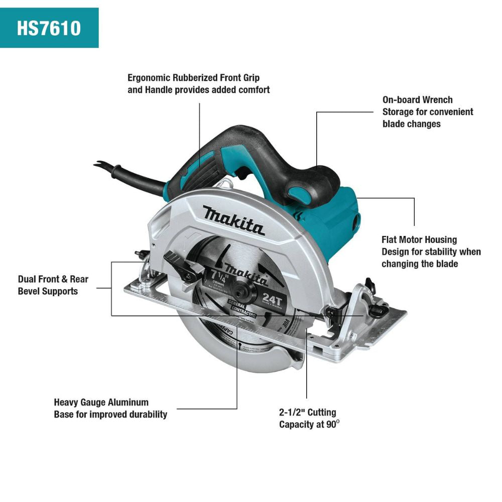 Makita HS7610 7-1/4" Circular Saw