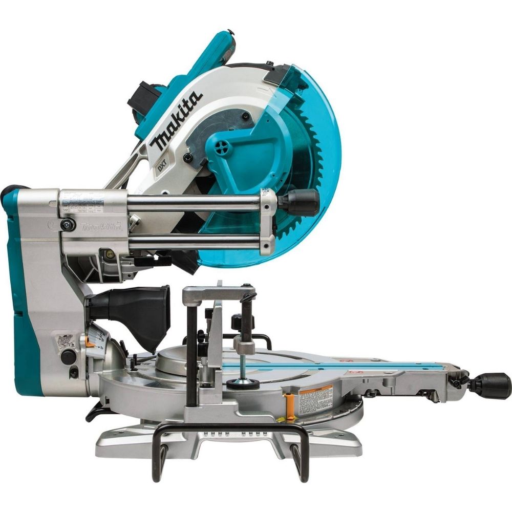 Makita LS1219LX 12" Dual-Bevel Sliding Compound Miter Saw, laser, stand