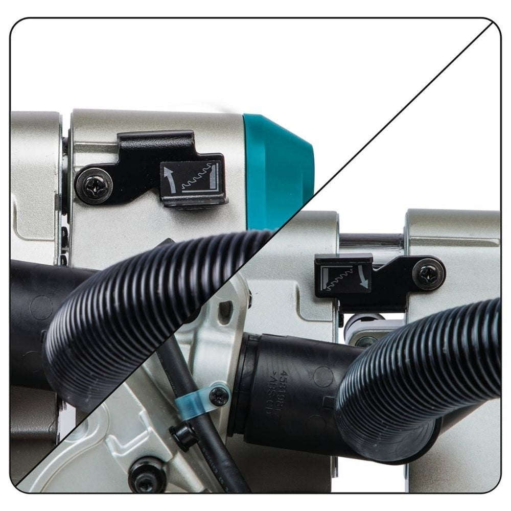Makita LS1219LX 12" Dual-Bevel Sliding Compound Miter Saw, laser, stand