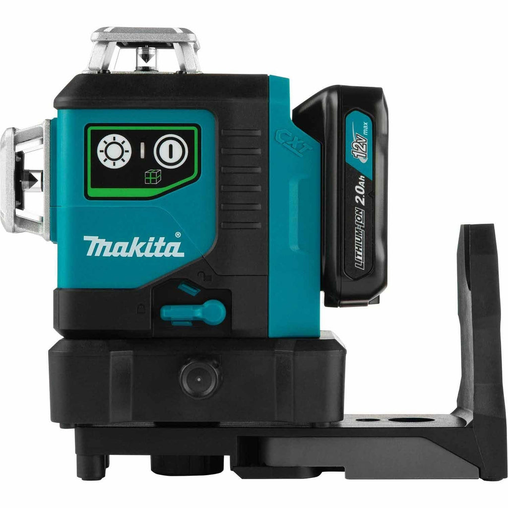 Makita SK700GDNAJ 12V max CXT Self-Leveling 360° 3-Plane Green Laser Kit