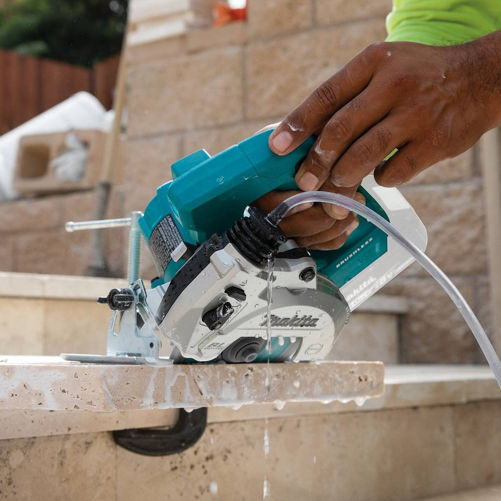 Makita XCC01Z 18V LXT 5" Wet/Dry Masonry Saw, AWS Capable, Tool Only